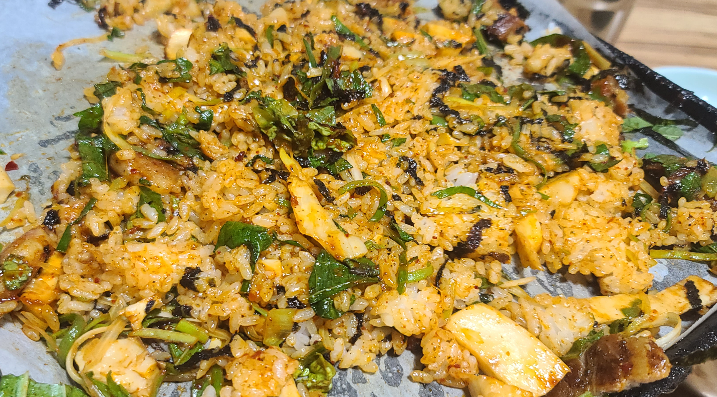 냉삼겹살 철뚝집 생삼겹살 냉삼맛집 성남맛집 상대원맛집 철뚝삼겹살 메뉴판 냉동삼겹살 기본반찬 파절이 달걀찜 된장찌개 볶음밥