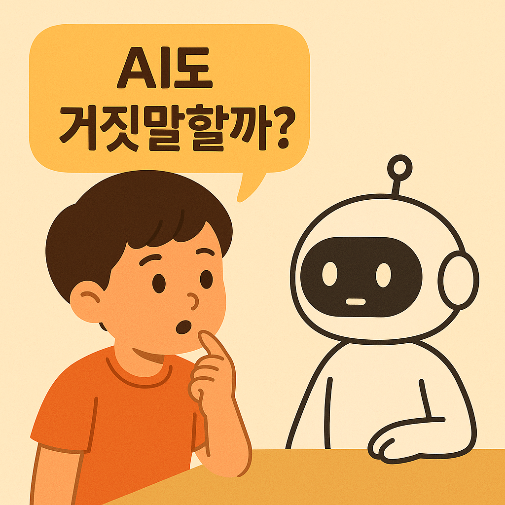 아이와 함께하는 AI 윤리 이야기 – AI도 거짓말할까?