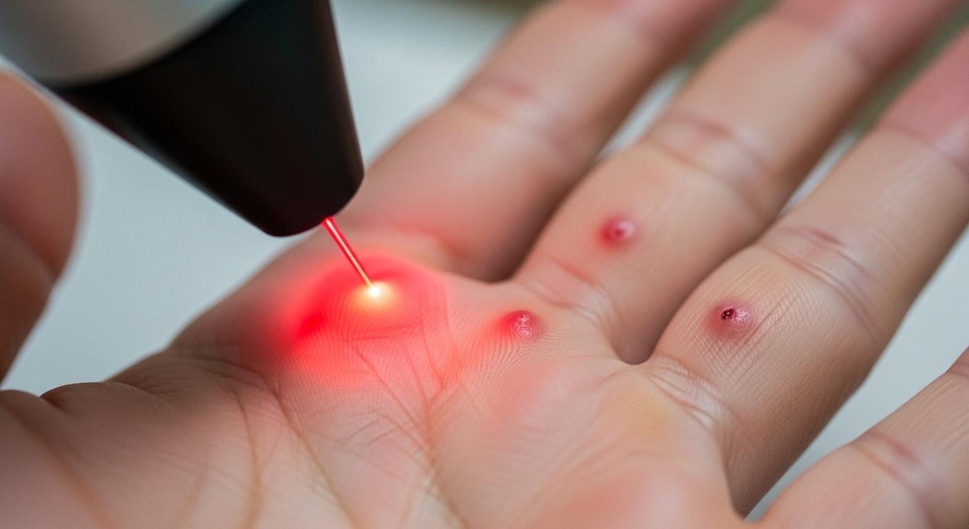 검버섯 레이저 시술