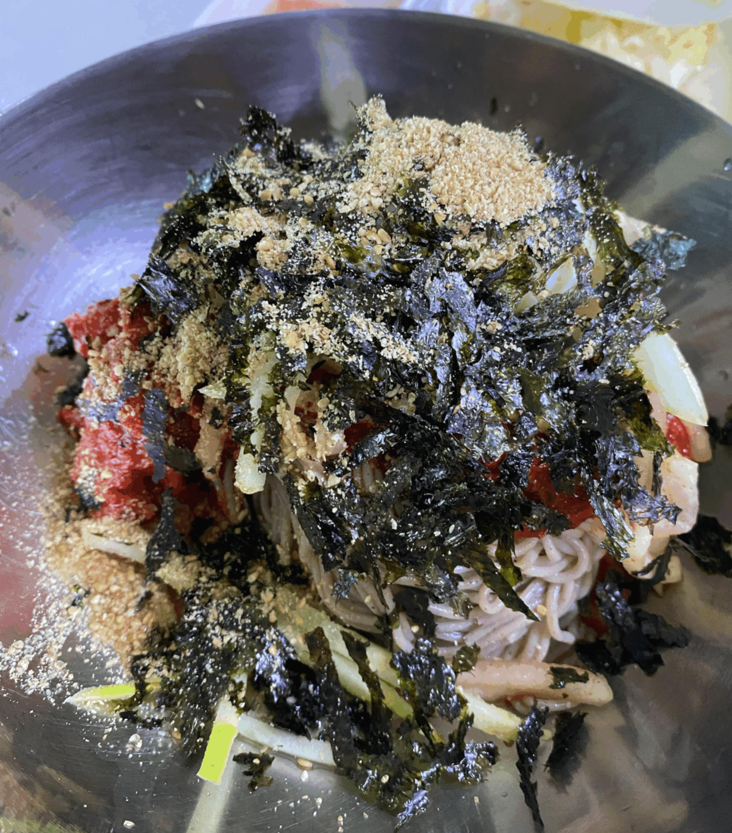 명태비빔 막국수