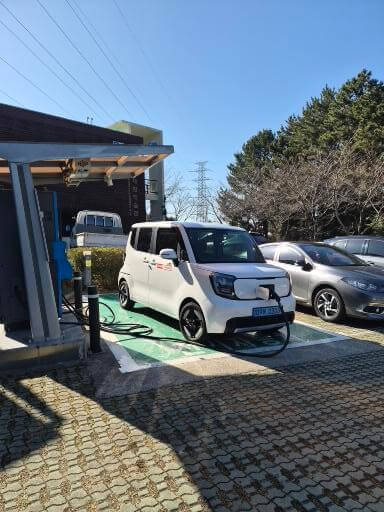 제주 한라수목원 전기차 중전구역
