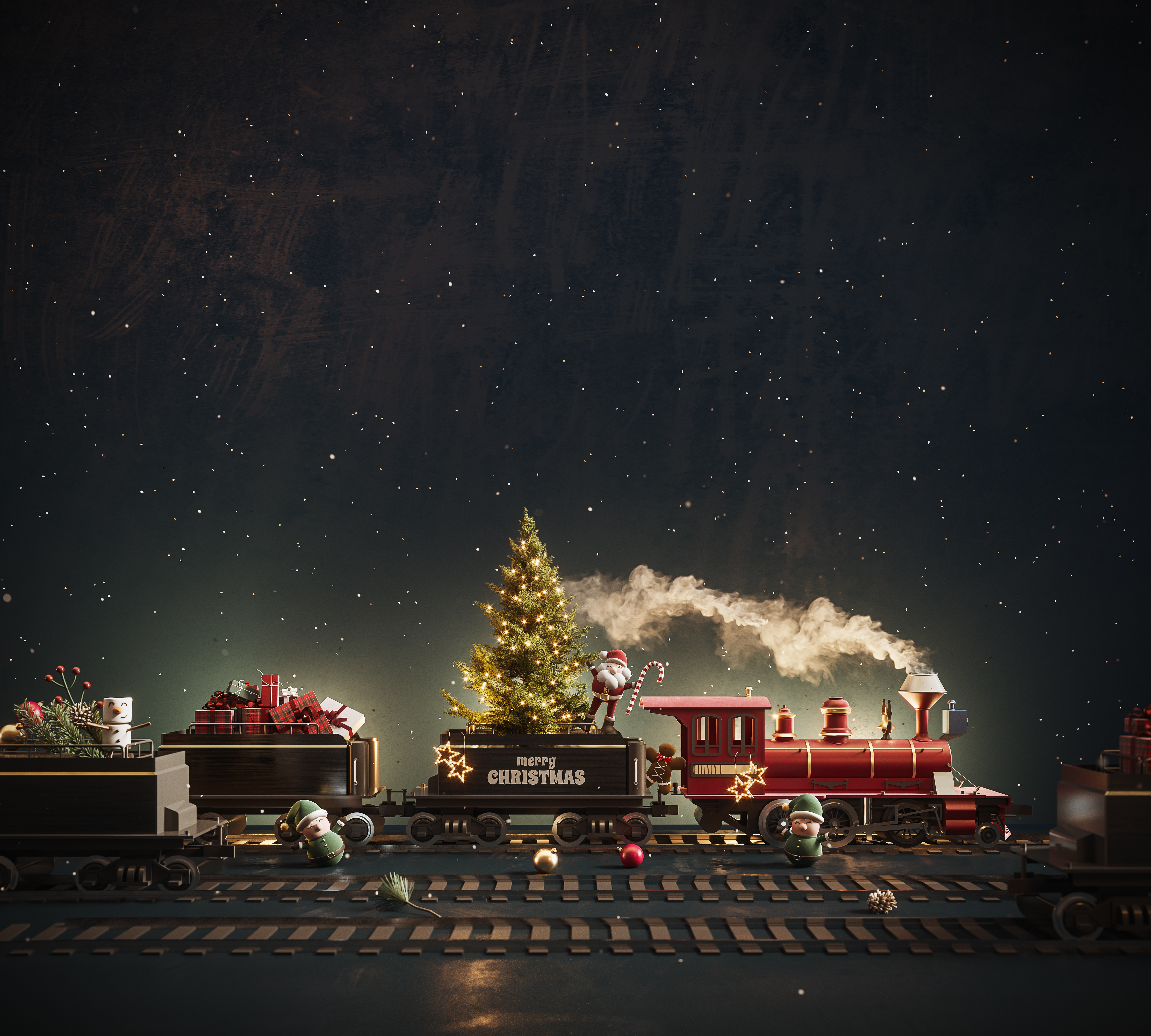 크리스마스 축제 관련 사진