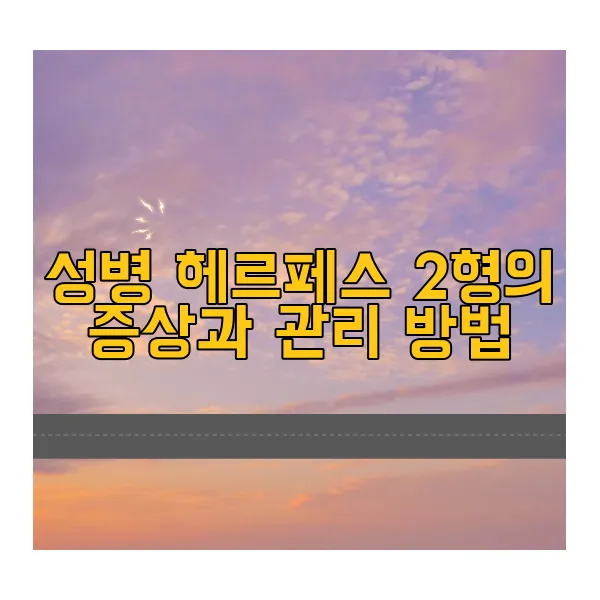성병-헤르페스-2형