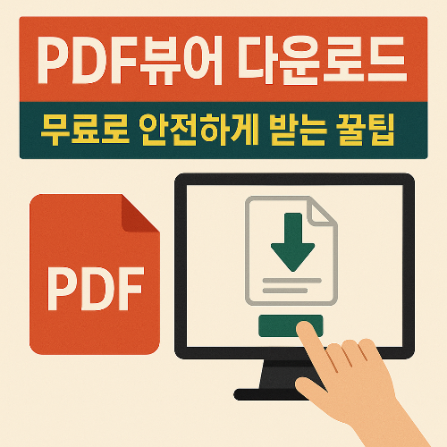 PDF뷰어 다운로드, 무료로 안전하게 받는 꿀팁