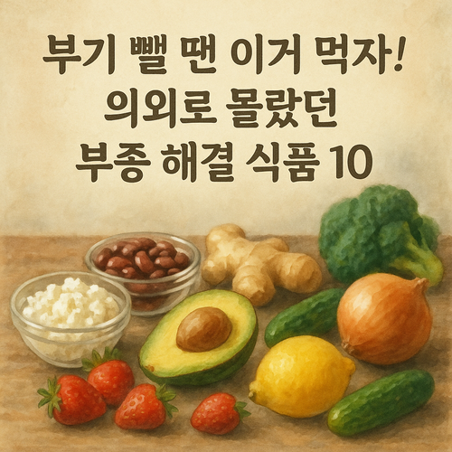 부기-뺄때-좋은-음식