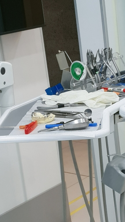 턱교정 장치 준비