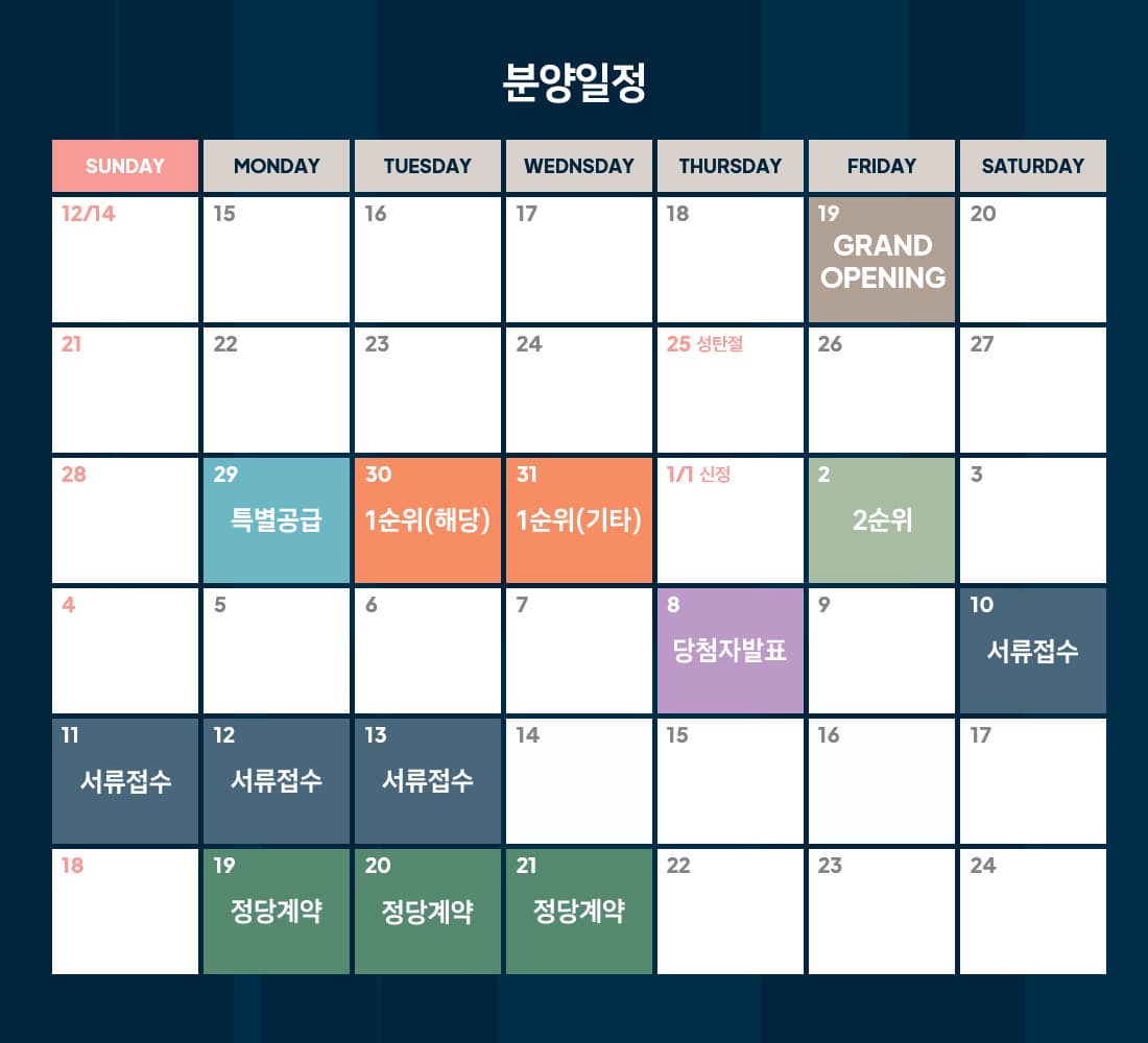 수지자이 에디시온 청약 일정