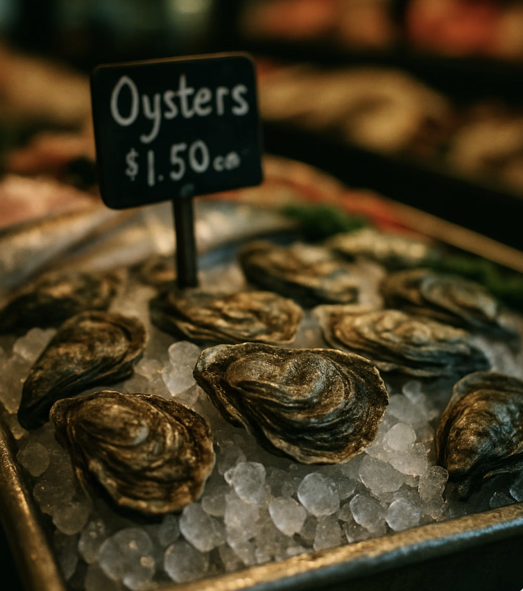 건강한 검은 머릿결의 비밀, 아연 : 굴