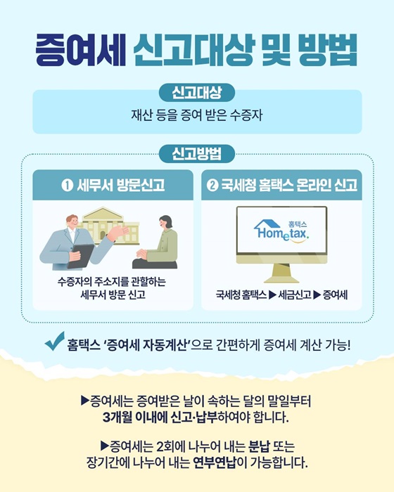 상속세 계산 완벽정리 