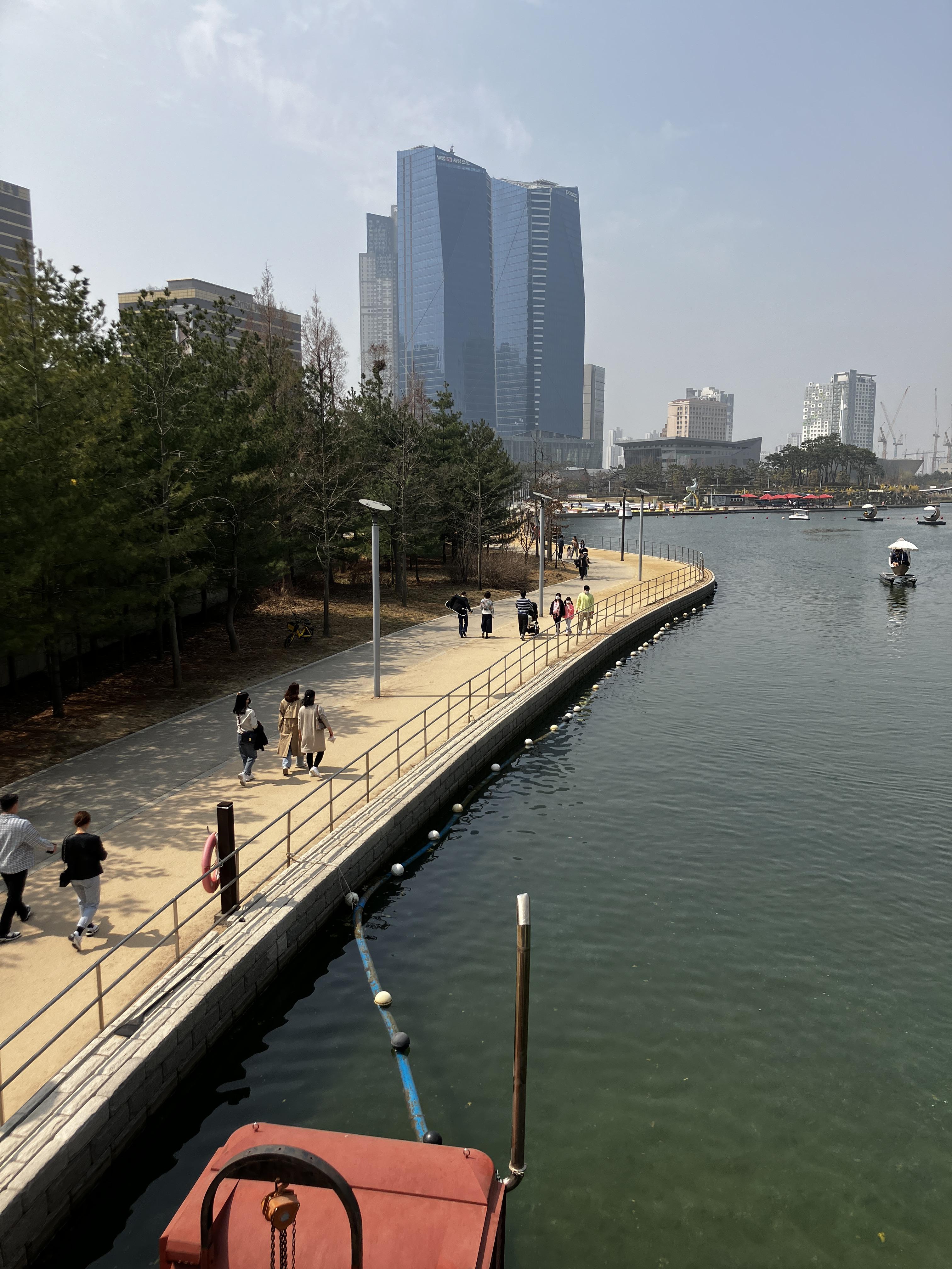 송도 센트럴파크 수상레저 보트