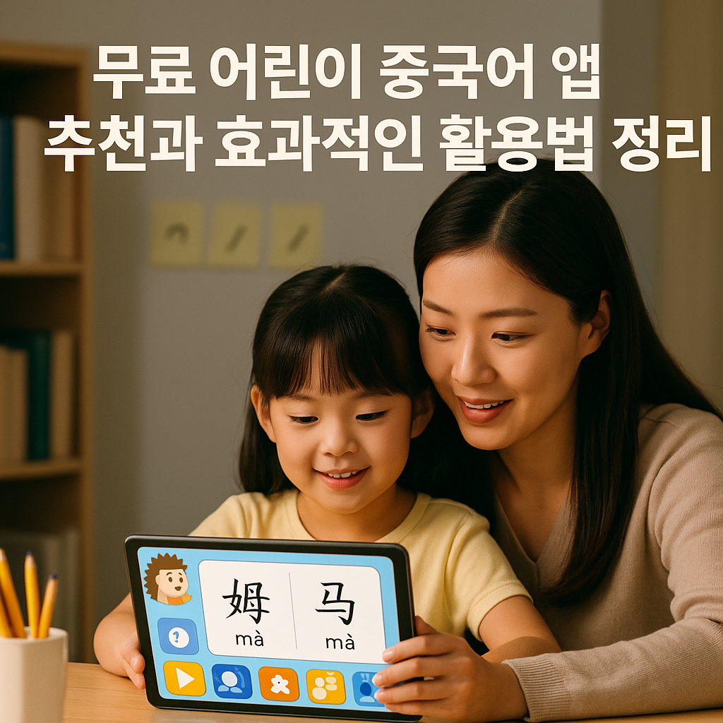 어린이 중국어 학습 시작부터 교재와 놀이 방법까지 완벽 가이드