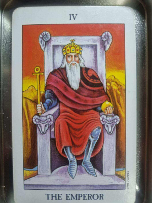 타로 4번 황제카드 그림설명