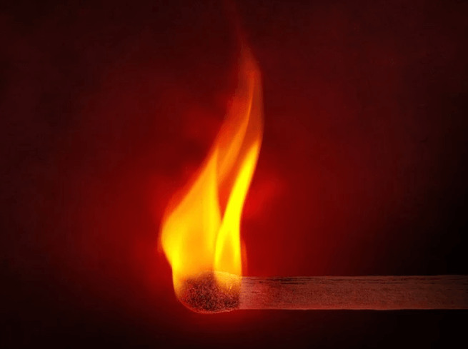 산불 원인 자연발화