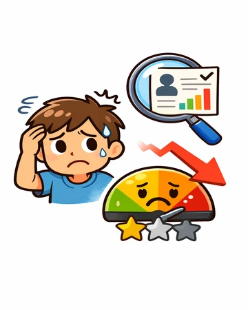 신용조회가 신용점수에 미치는 영향 구조 설명15