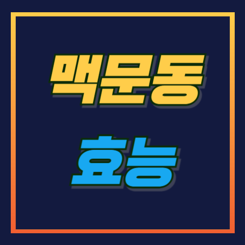 맥문동-효능