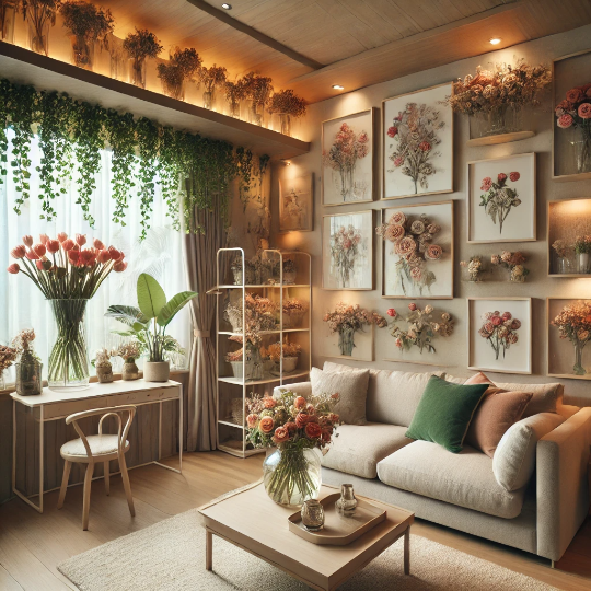 플라워 인테리어