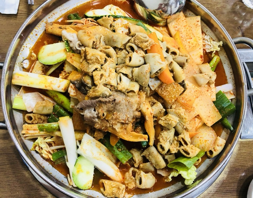 곱창전골