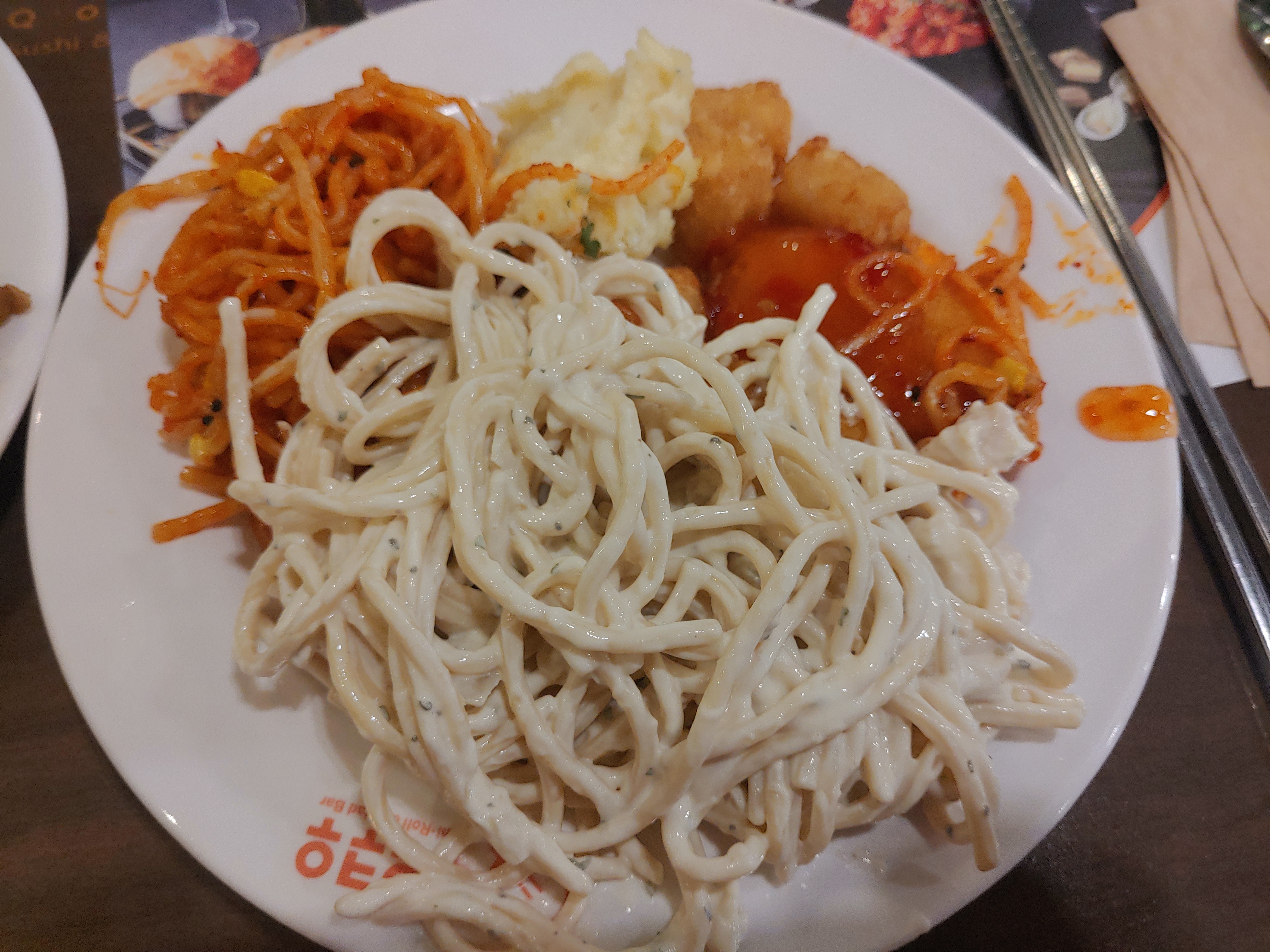 구월동 쿠우쿠우 폭식 흔적