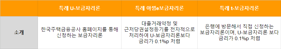 특례보금자리론-상품소개