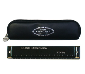 HDC영창 24홀 트레몰로 하모니카 YH-24G + 가죽케이스