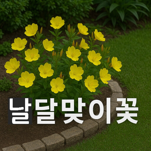 [정원식물 50선] 소박한 감성으로 채우는 아침정원, 날달맞이꽃 활용법
