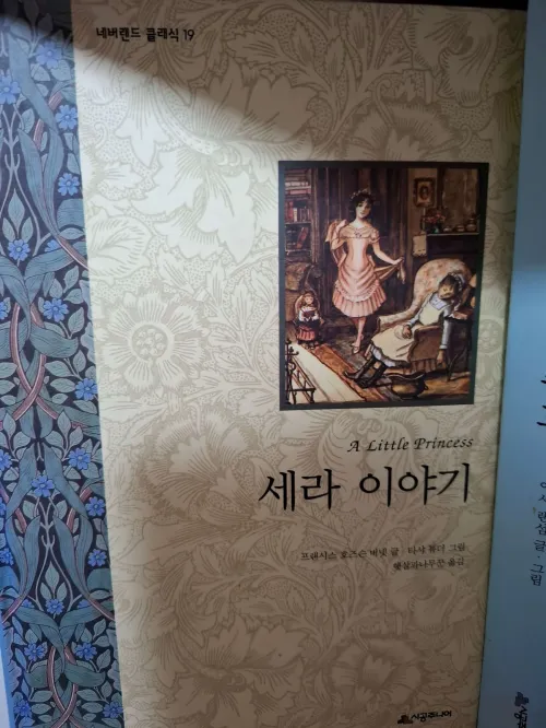 프랜시스 호지슨 버넷 고전 문학 세라 이야기(소공녀) 삽화와 소녀의 존엄성 (Classic literature illustration of 'A Little Princess' by Frances Hodgson Burnett and the dignity of girl Sara Crewe)