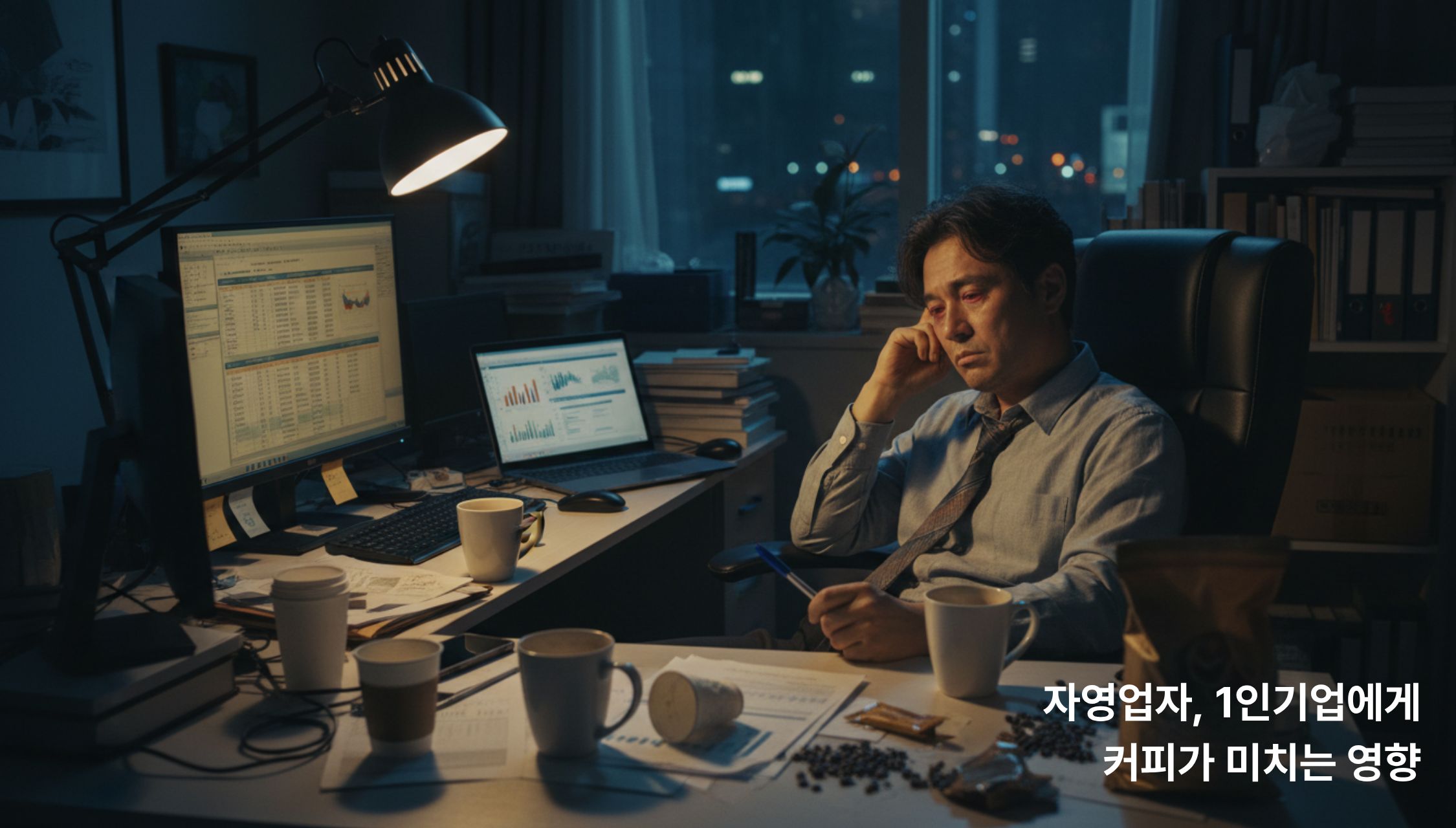 자영업자, 1인기업, 커피, 장점, 단점