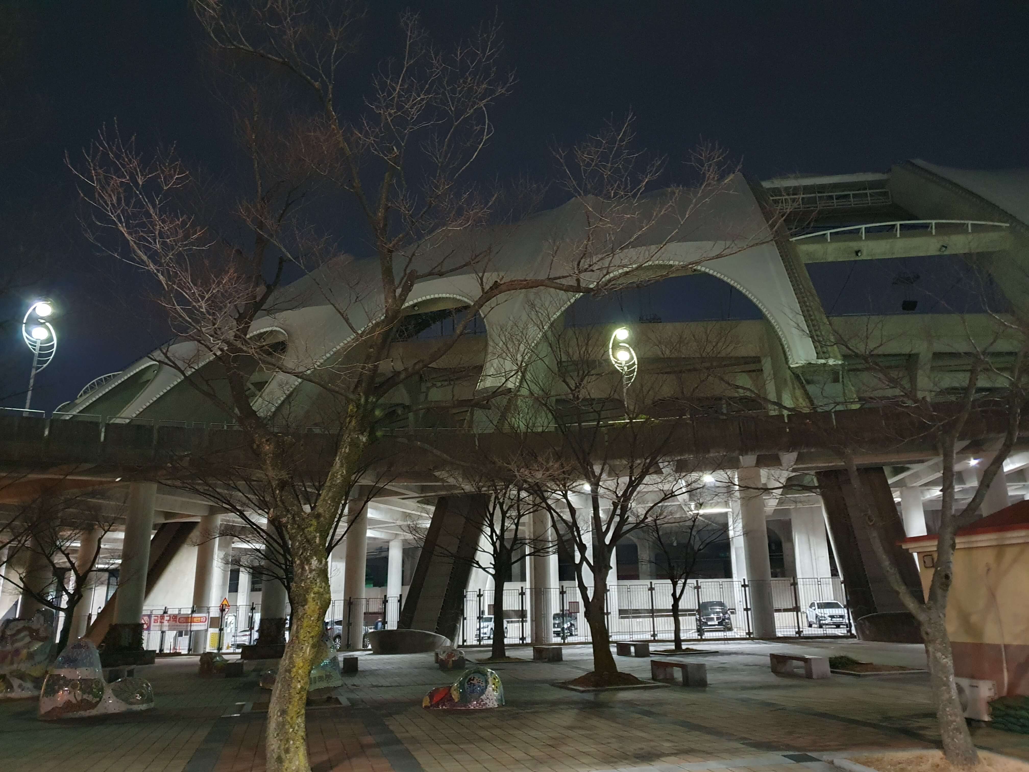 사직 아시아드 보조경기장 인근 부산 아시아드 주경기장