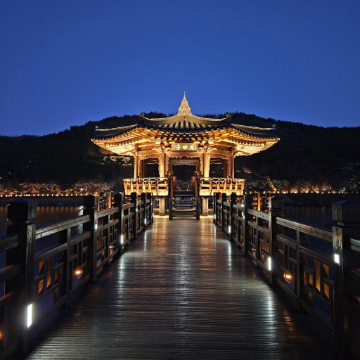 안동 월영교 야경 걷기 코스와 촬영 포인트 관련 사진