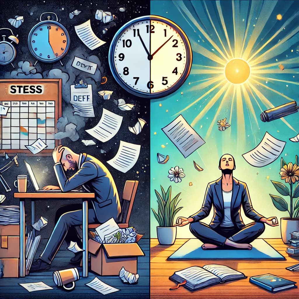 스트레스가 생산성을 저하시킬 때 극복하는 방법