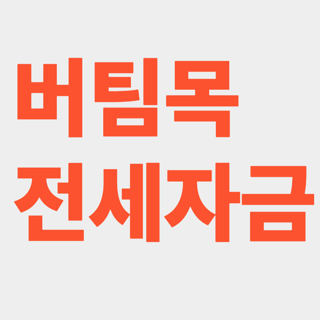 버팀목 전세자금 관련사진