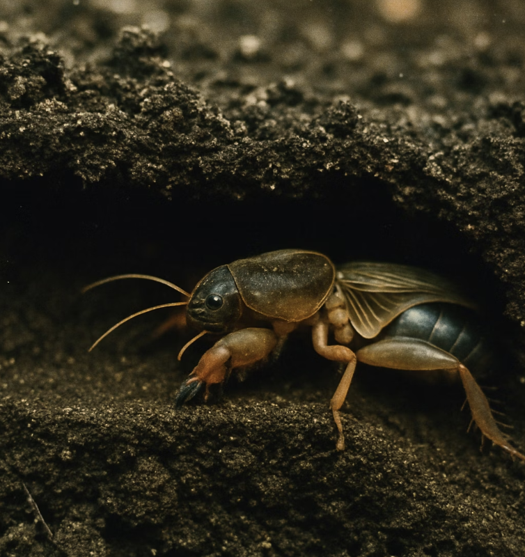 땅속의 작은 불도저