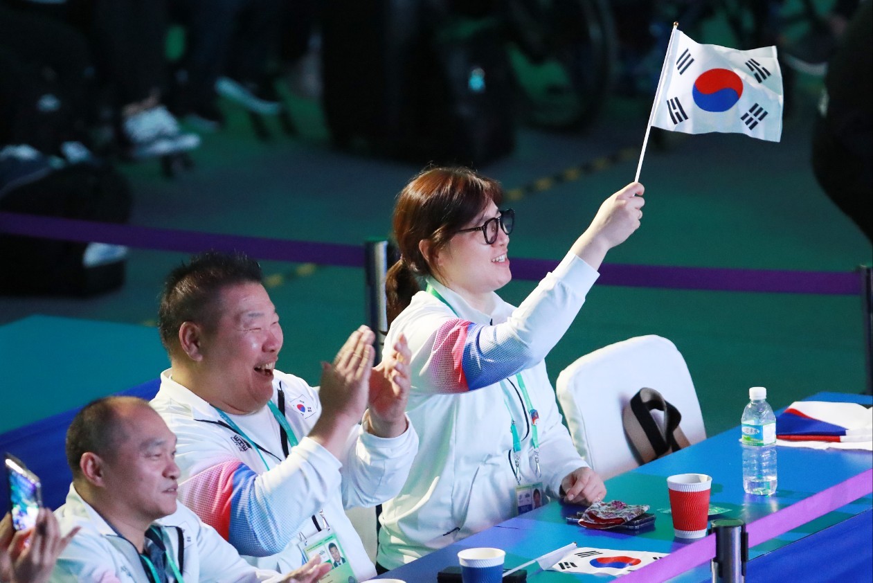 문화체육관광부 장미란 차관 항저우 장애인 아시안게임 역도 경기