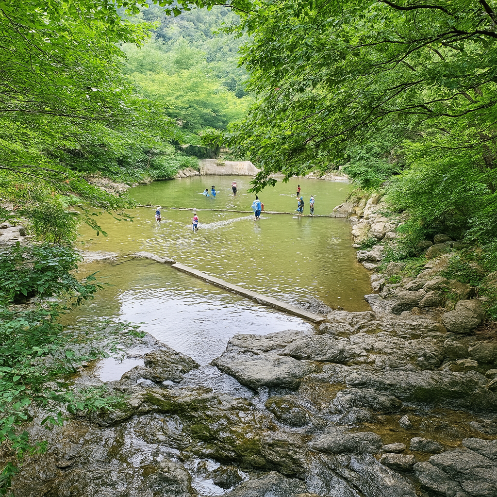 대운산자연휴양림 경남 양산