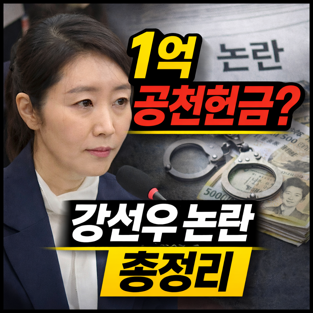 강선우 프로필 공천헌금 의혹 정리 1억 수수 갑질 논란까지 한눈에