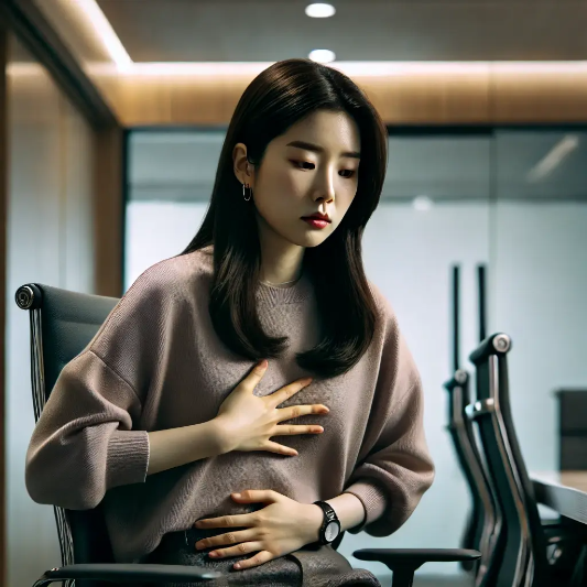 걱정,긴장,통제,상상,불안,손발 떨림,가슴 두근거림,식은땀