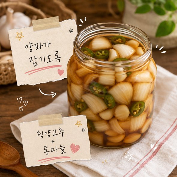 양파장아찌 담그는법