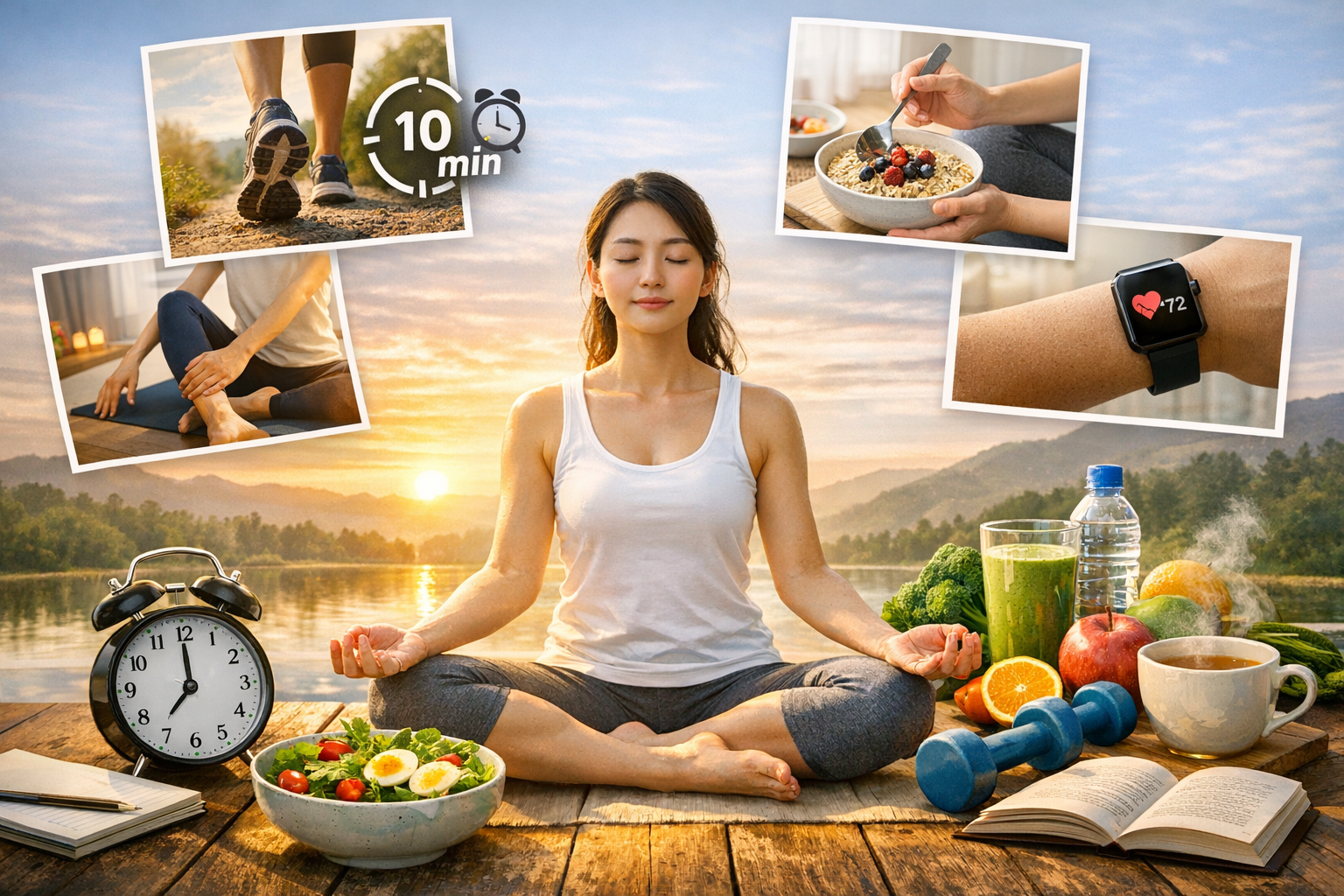 지속 가능한 건강 루틴