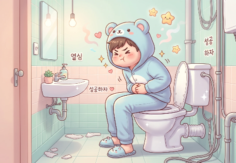 똥이잘안나오는꿈