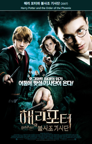 해리 포터와 불사조 기사단 (2007) 포스터 사진
