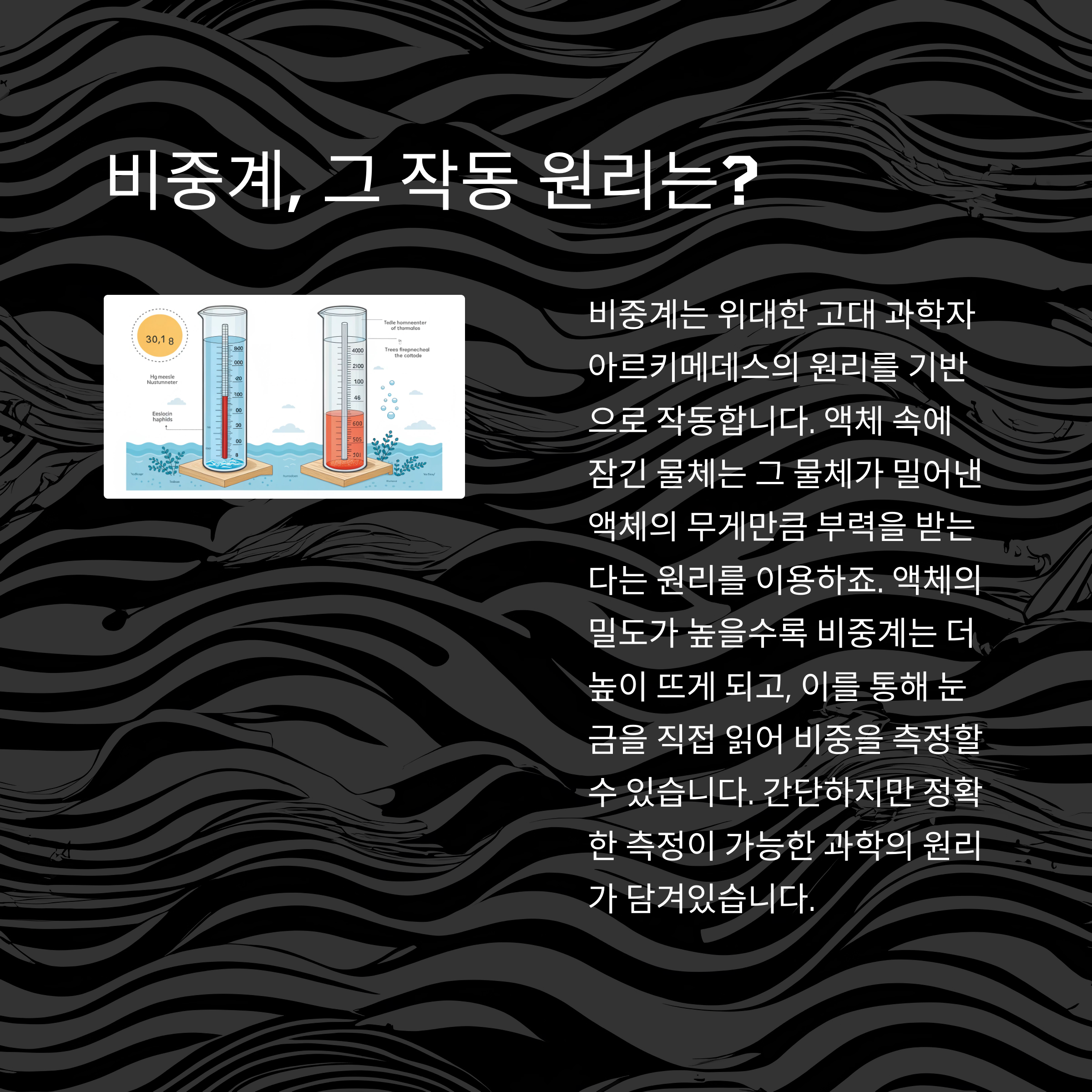 비중계원리설명