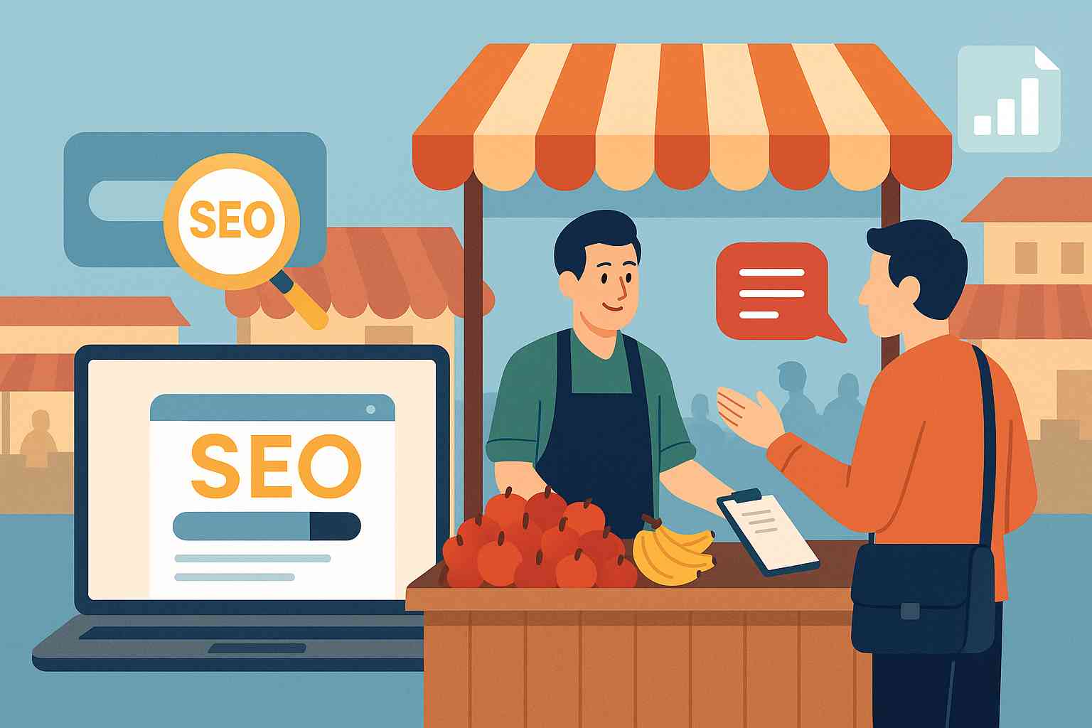 지역 전통시장 소개 콘텐츠의 SEO 친화적 포맷