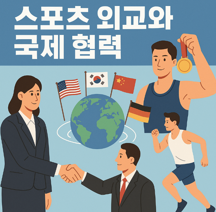 스포츠 외교 관련 사진