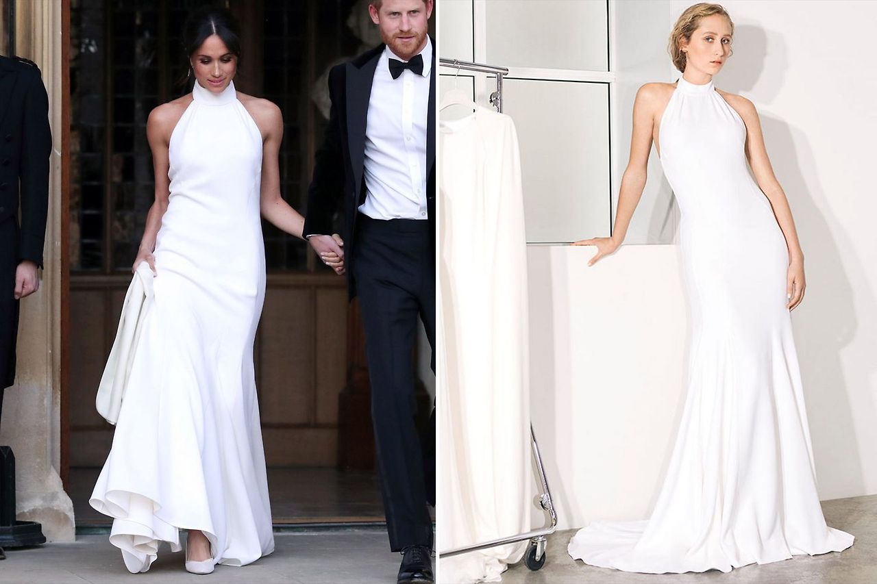 megan stella mccartney wedding dress