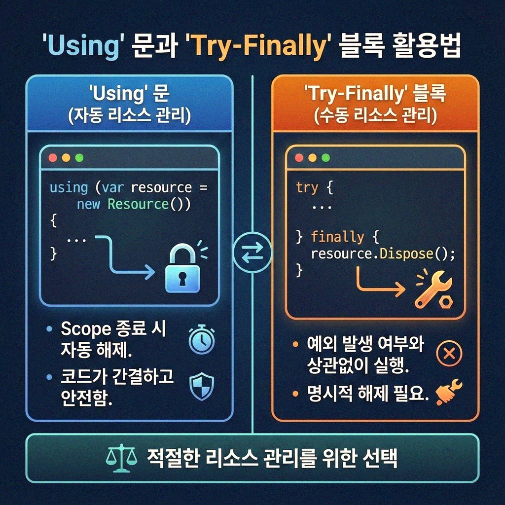 VB.NET 파일 스트림이 닫히지 않을 때 해결 방법