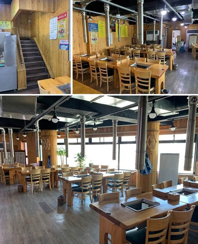 계단 및 2층 내부