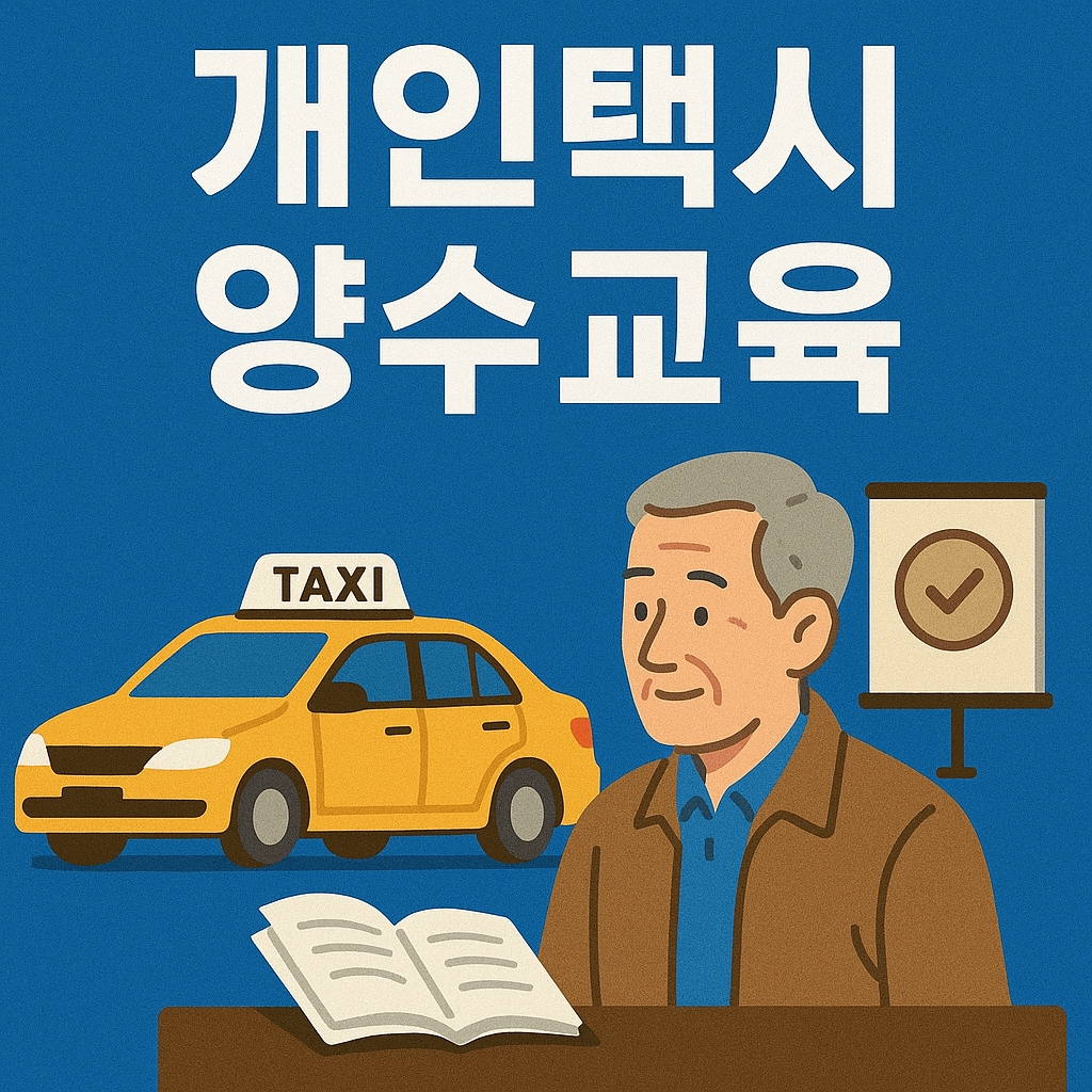개인택시 양수교육