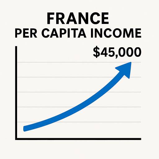 프랑스 1인당 국민소득 – 유럽 경제를 보여주는 바로미터