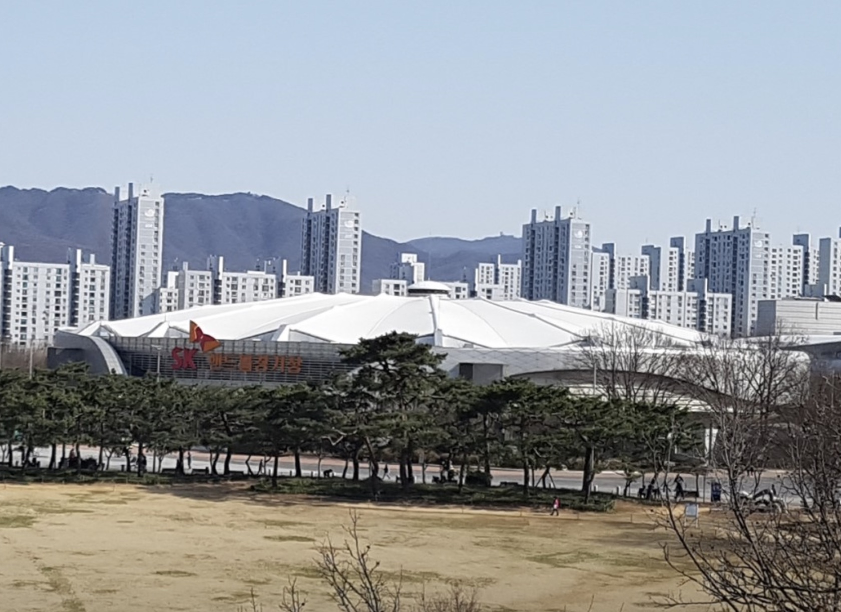 올림픽공원 핸드볼 경기장 