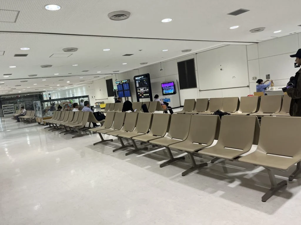 제2터미널의 벤치